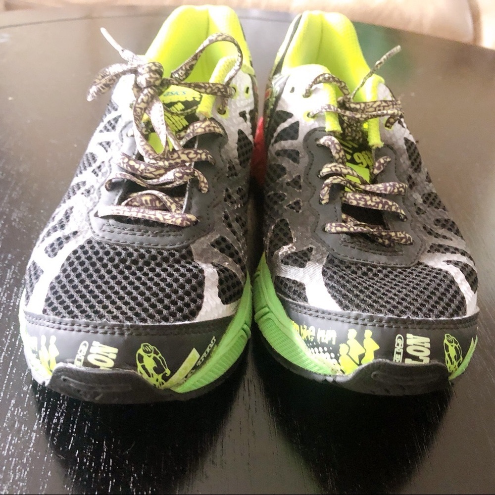 Size 7 rainbow ASICS - Picture 2 of 4